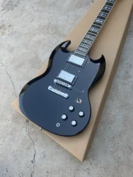 SG Electric Guitar BLACK Color