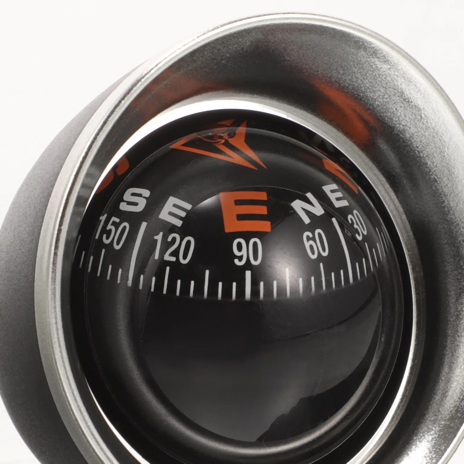 

Compass Ornaments Car Boat Dash Mounted Auto Abs Dashboard Travel Small Navigation Direction Accessories Practical Sphere Shape