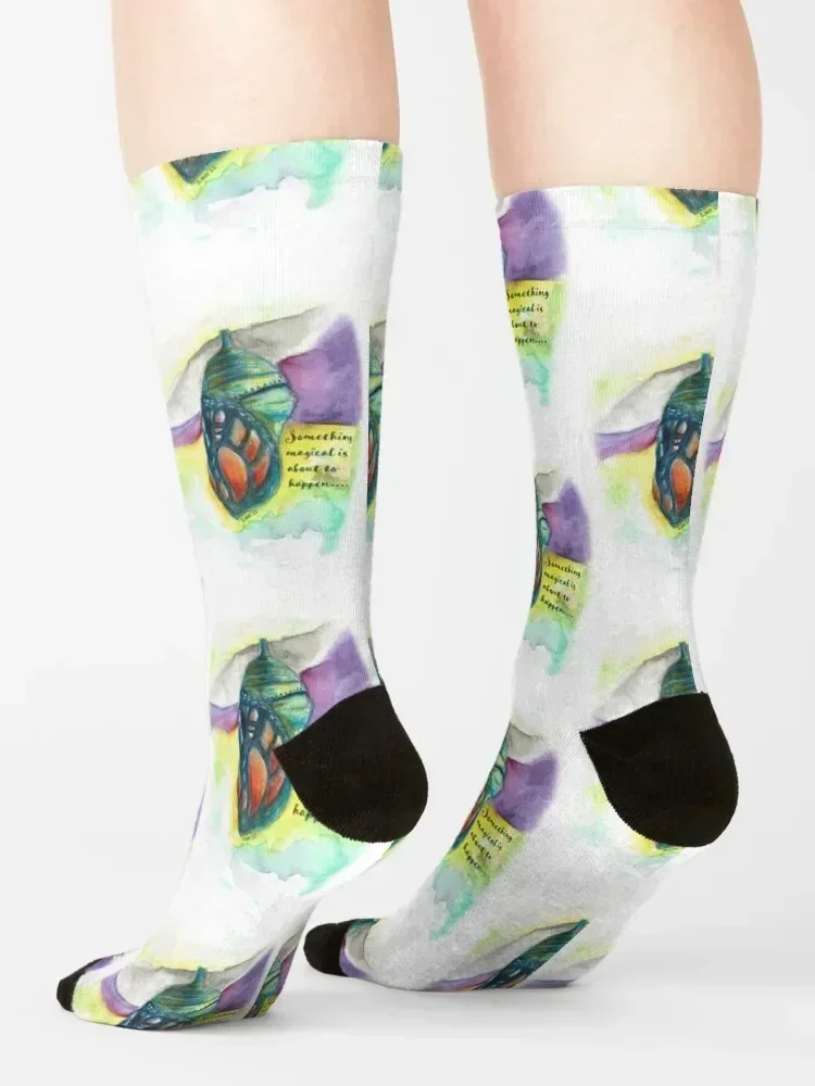 Magical Moment Socks new year christmas stocking warm winter Thermal man winter Socks Male Women's