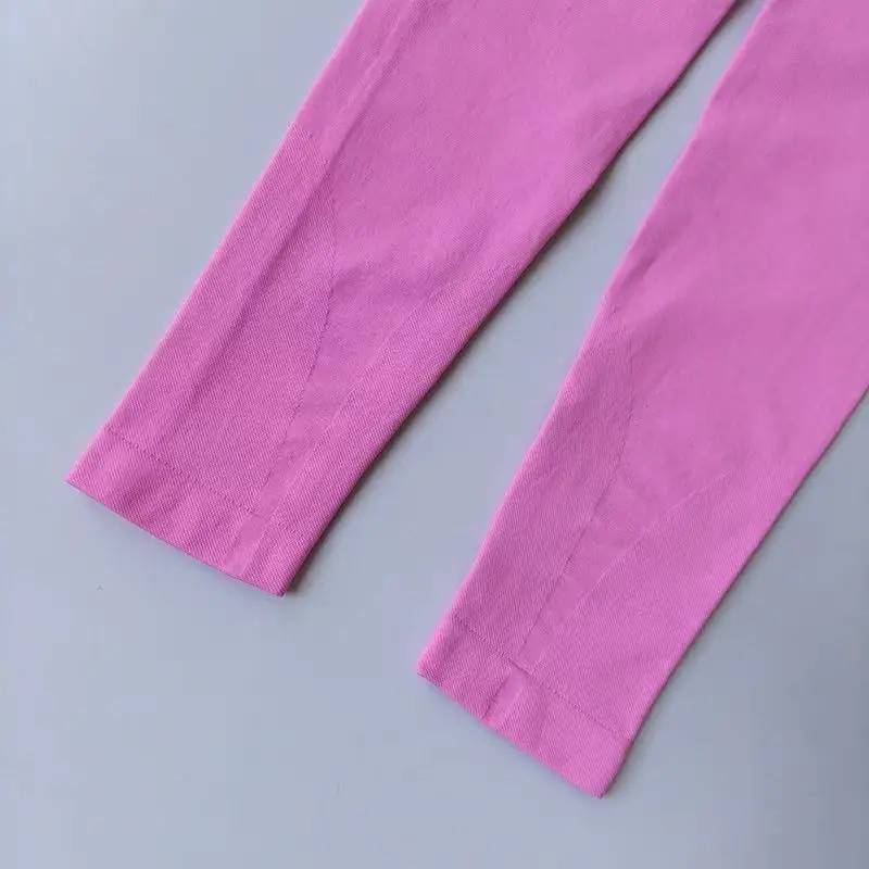 Nahtlose Sport-Yoga-Leggings mit hoher Taille, durchsichtige Sport-, Yoga-, Fitness- und Laufhose, schnelltrocknende Hose mit Scrunch-Butt-Effekt – Detail 6