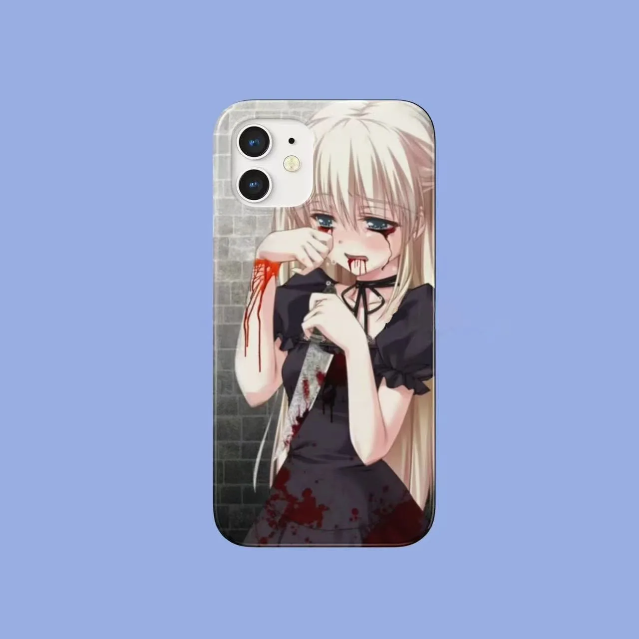 Cute comic kitten girl Soft Case protection For iPhone 11 12 13 14 15 16 17 18 Pro Max XR XS 8 7 Plus X SE Coque