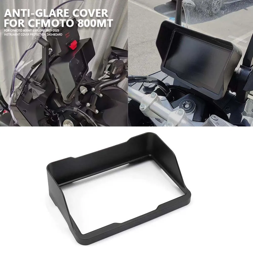 Motorcycle Accessories Instrument Cover Protection Dashboard Sun Visor Cover Anti-Glare Cover For CFMOTO 800 MT 800MT 2023-2025