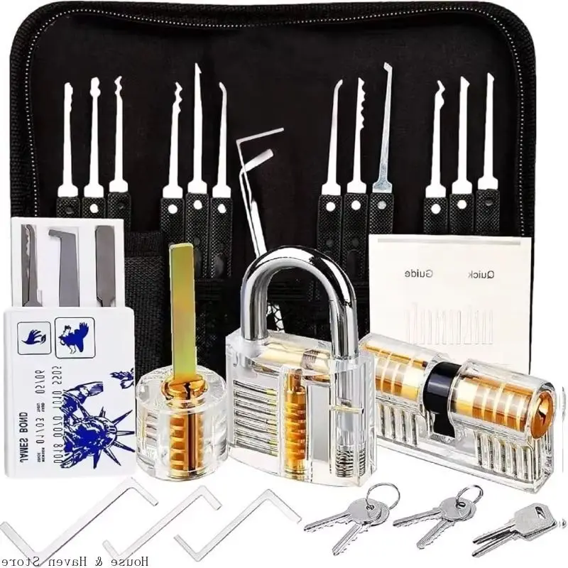 Compact Anti-Theft Key Decryption Tool Complete Home Car Office Lock Unlocking Solution