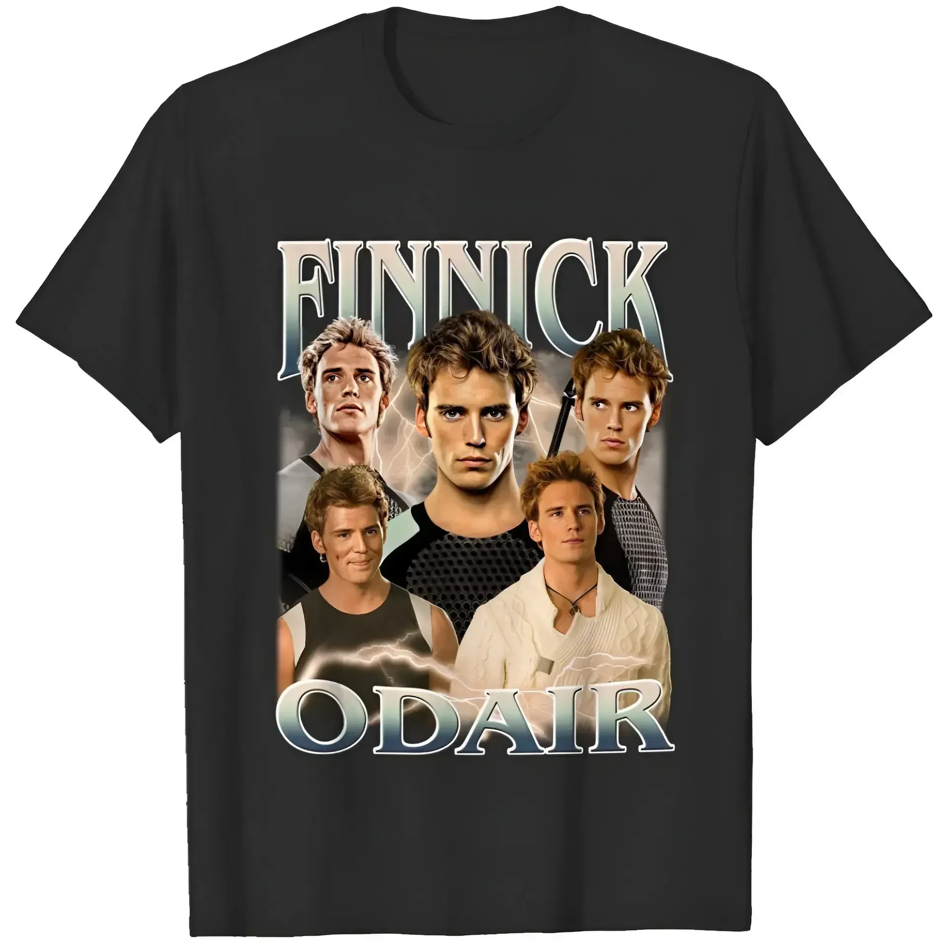 Finnick Odair Vintage 90s T Shirt Sam Claflin For Him and Her