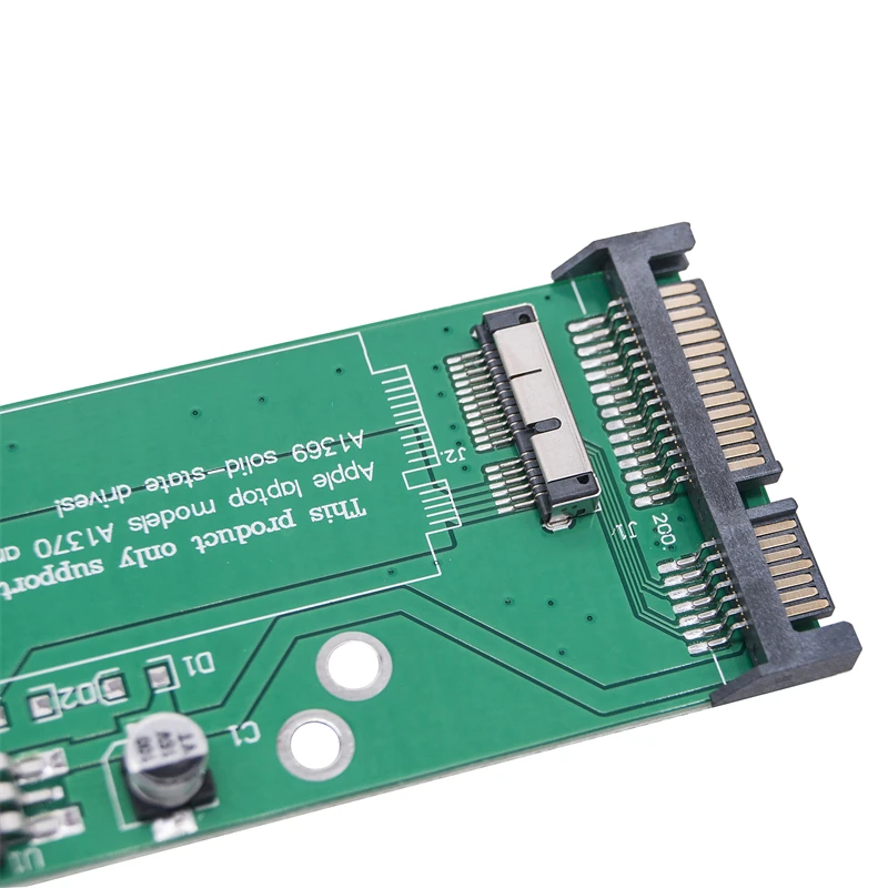 SSD to SATA Converter Card Board for Apple 2010 2011 2012 for MacBook Air 6+12pin & PRO RETINA 7+17pin SSD to SATA 22pin Adapter
