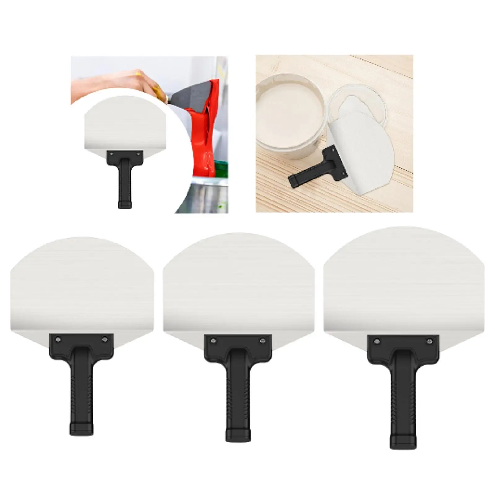 Couteau à mastic pour joint de cloison sèche, grattoir à peinture, spatule de remplissage pour bricolage, décoration, grattage, réparation, application de mastic