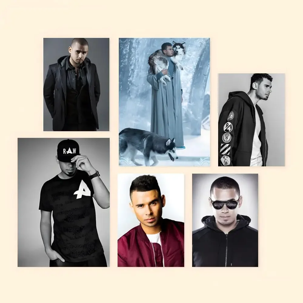 Music A-afrojack Poster Waterproof HD Wall Art Decal Self-Adhesive Aesthetic Decor For Home Living