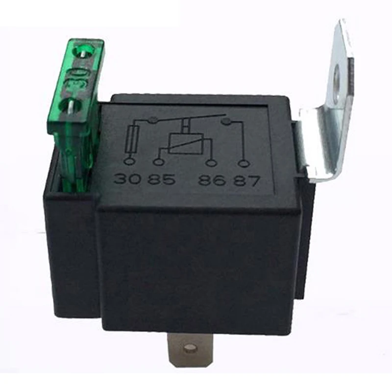 

12V 30A Car Auto Automotive Heavy Duty Relay 4Pin Fuse Fused On/Off SPST