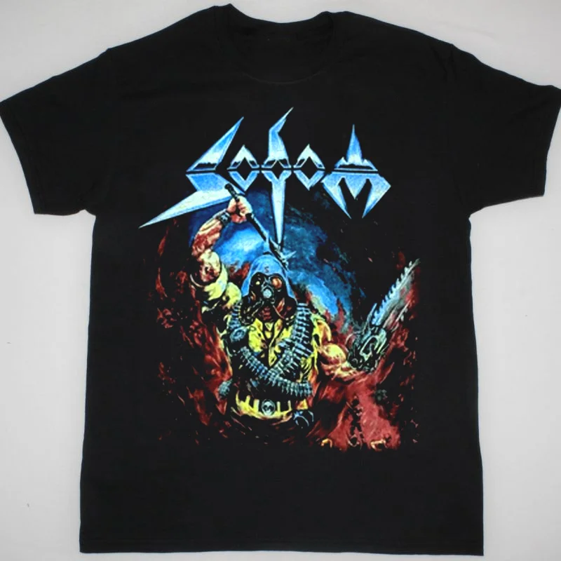 Rare SODOM - Band Short Sleeve Gift For Fan All size Gift Shirt AC409