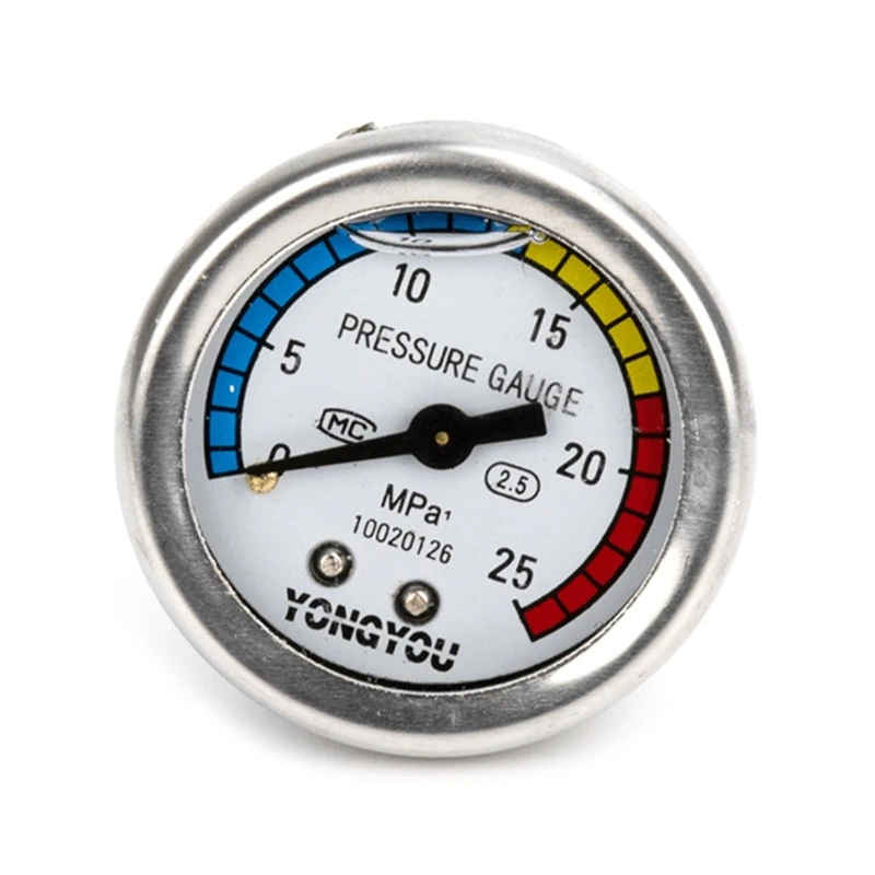 Universal Cleaning Machine Fittings High Pressure Washer Pressure Gauge 0-25Mpa