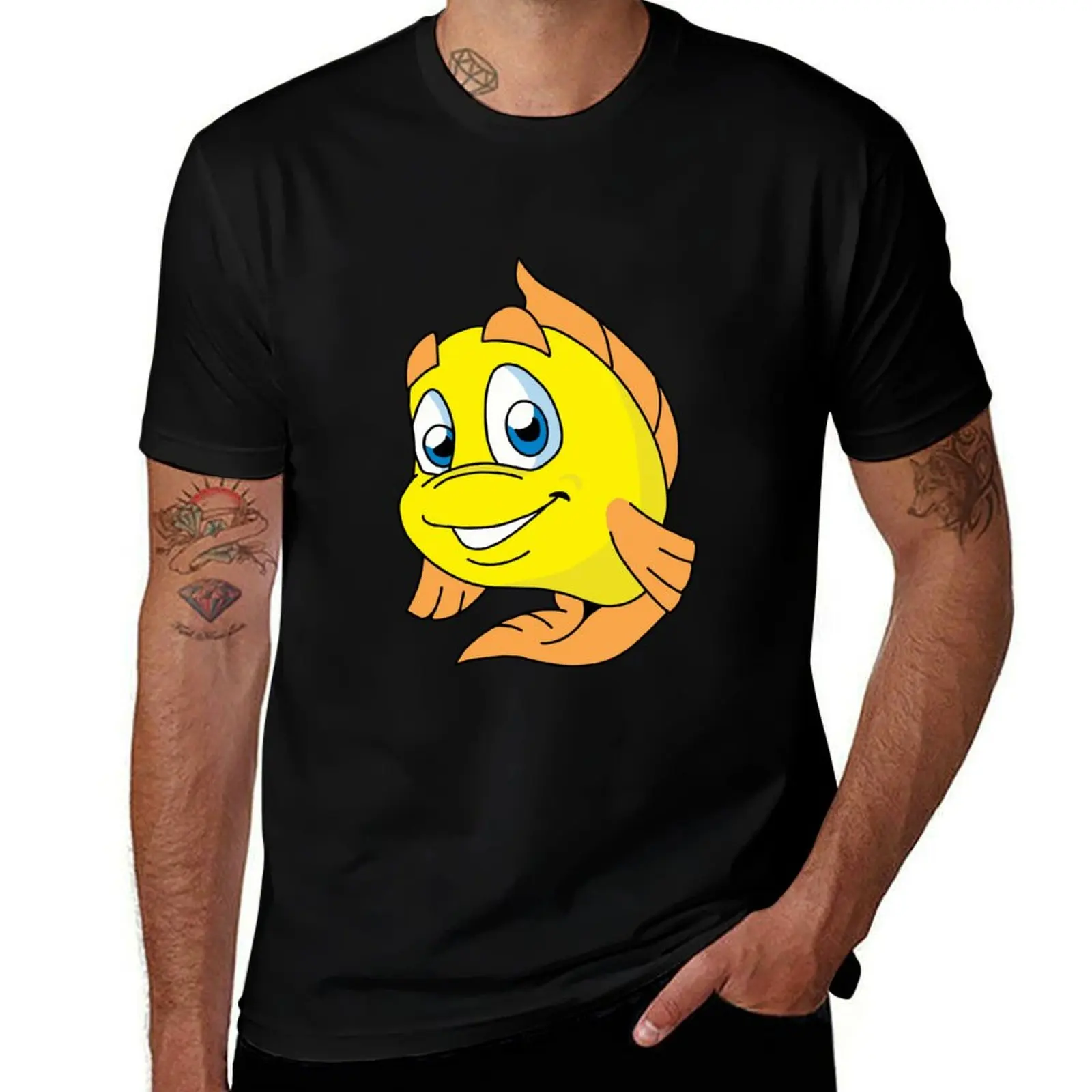 

Freddi Fish T-Shirt Basic Comfort Fit T-Shirt for Men