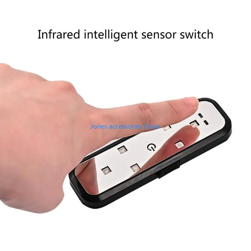 

W8KD Регулируемая яркость и скорость Динамический светодиодный индикатор двери автомобиля Приветственный свет Многоцветный для