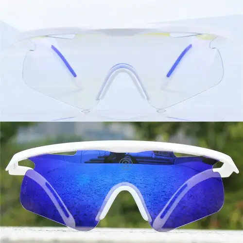 Imagen 2 del producto Alba-gafas fotocromáticas de ciclismo para hombre y mujer, lentes deportivas para bicicleta de montaña y carretera, cambio automático de color