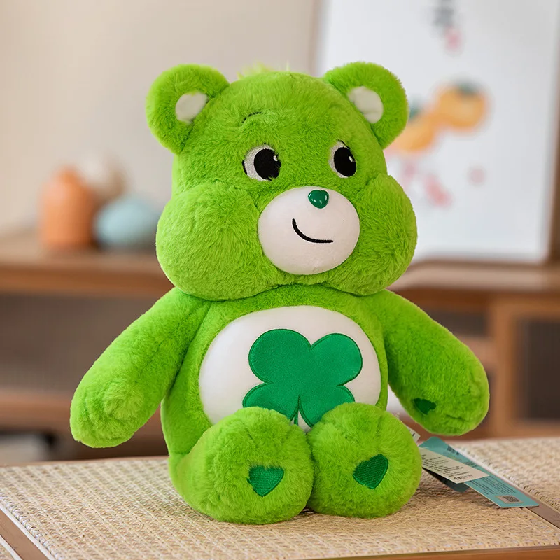 Bandai MINISO 30CM Carebears Kawaii Regenbogen Bär Plüsch Spielzeug Schöne Anime Bunte Bär Gefüllte Puppe Zimmer Dekor Schöne Bär Geburtstag geschenk 6