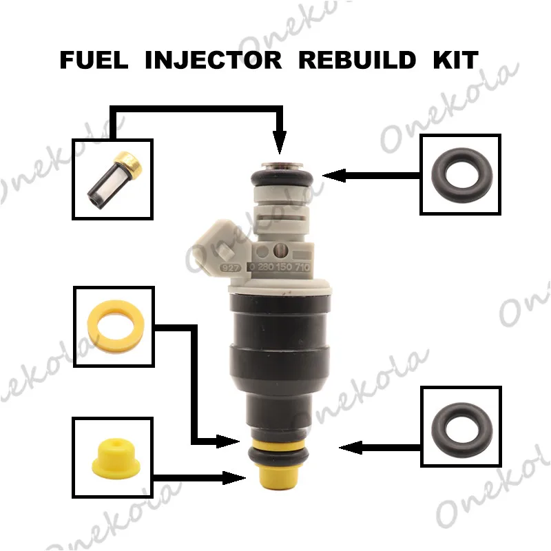 

Fuel Injector repair kit Orings Filters for 0280150710 Ford Ranger Mercury Sable Lincoln Town2.3L 3.0L