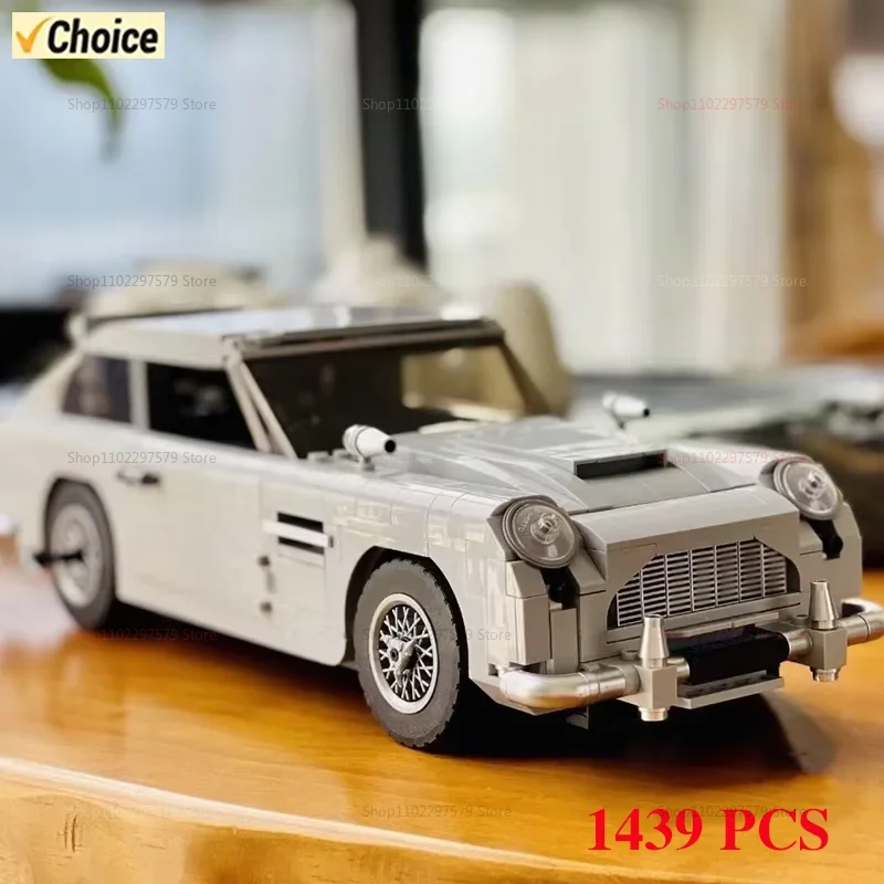 

2025 New 1439PCS 007Technical Series Classic Retro Vehicle Building Blocks Model Set Vintage Car Toy Collect for Adults Kid Gift