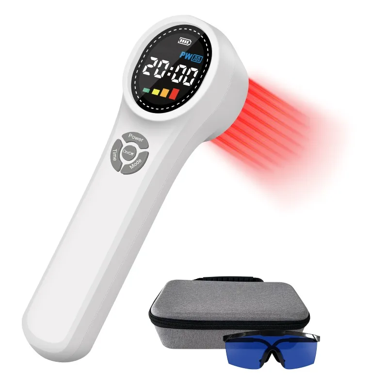 Toponechoice LLLT Red Cold Laser Therapy Device 1760mW 660nm 808nm 980nm Class IV for Sciatica Tendonitis Pain Relief Home Use