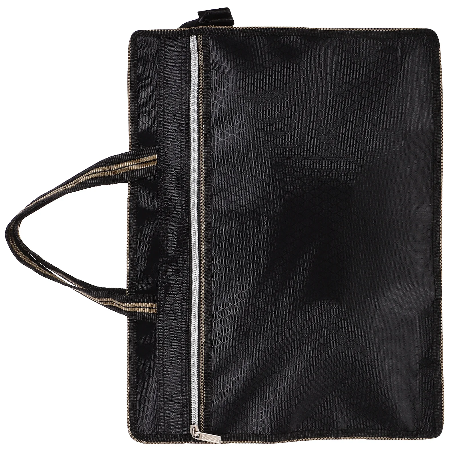 Zipper Design File Organizer Folder Bag Zippered Document Documents Carry Storage
