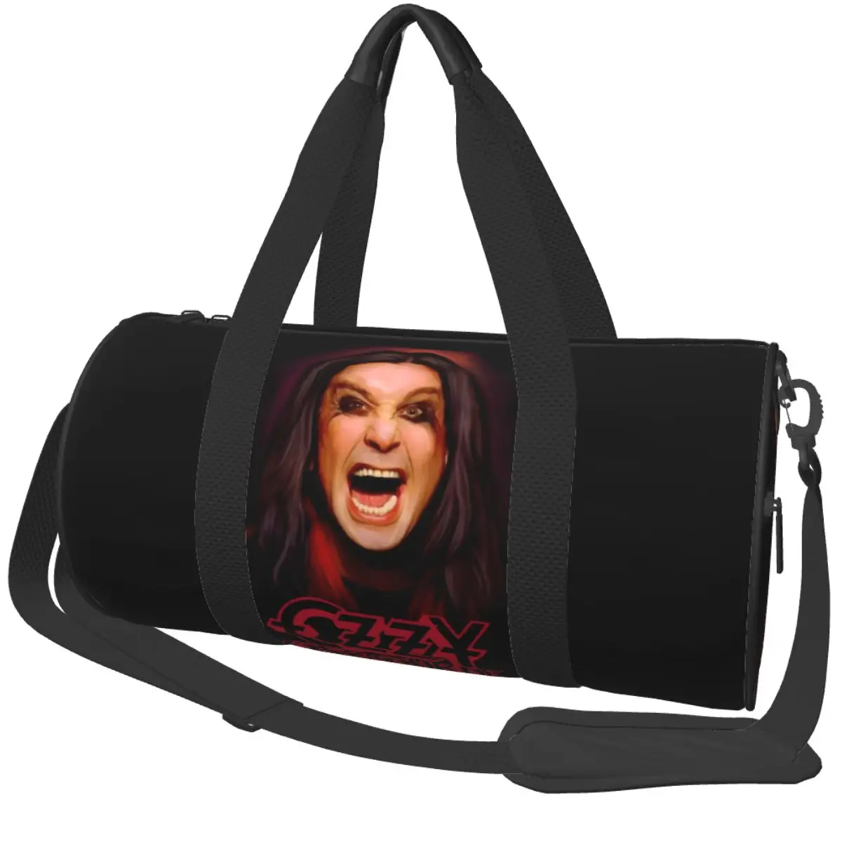 

Спортивная сумка Ozzy Osbourne Memorial RIP 1948-2025 Rock Legend Спортивная сумка Большая мужская оксфордская сумка на заказ Винтажная сумка для багажа и фитнеса