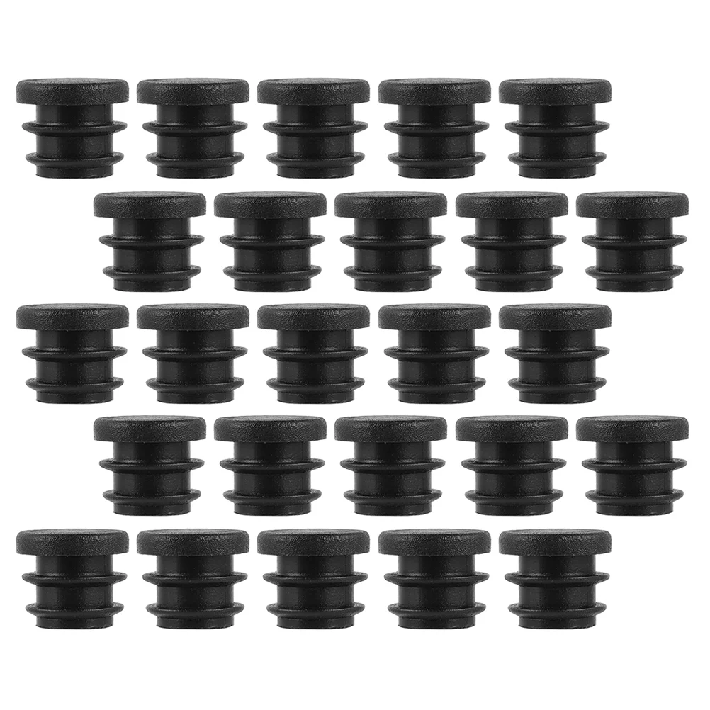 100 Pcs Chair Pad Plug Furniture Leg Plugs Insert End Cap Legs Tube Bungs Plastic Caps