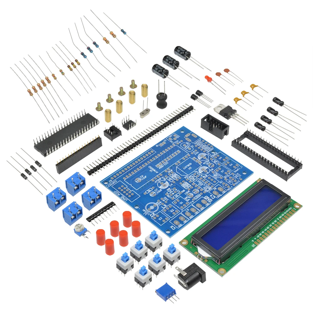 1602LCD Digital High Precision Capacitance Inductance Frequency Meter DIY Kit Capacitor Tester Module