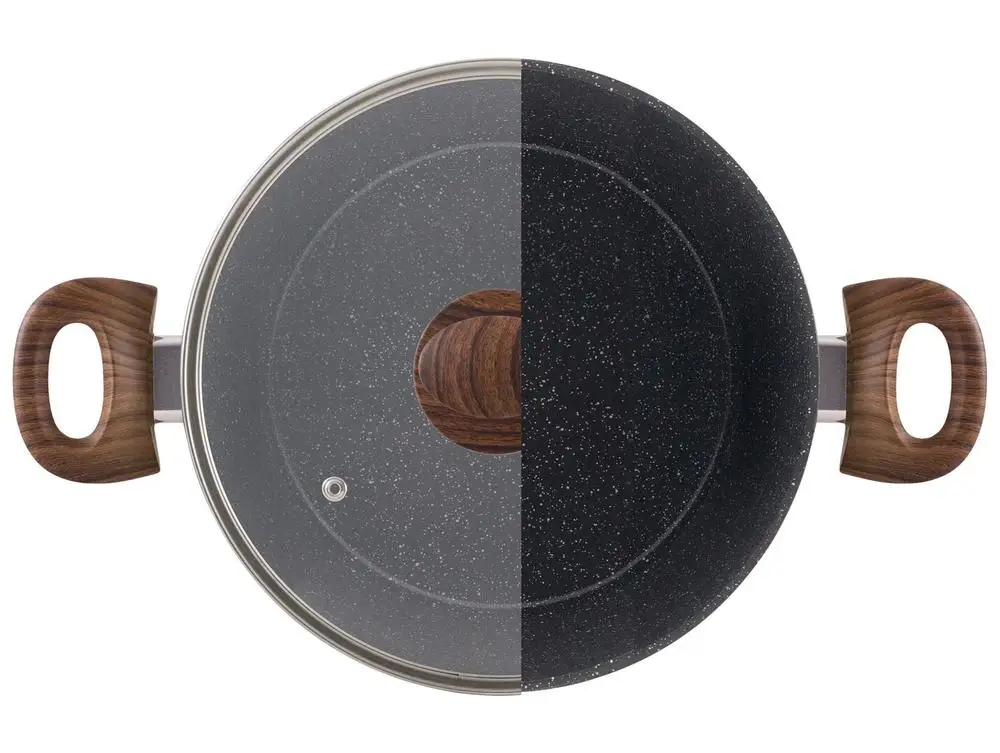 طقم أواني طهي موكا موس 5 قطع أوبتيما ألومنيوم برينوكس