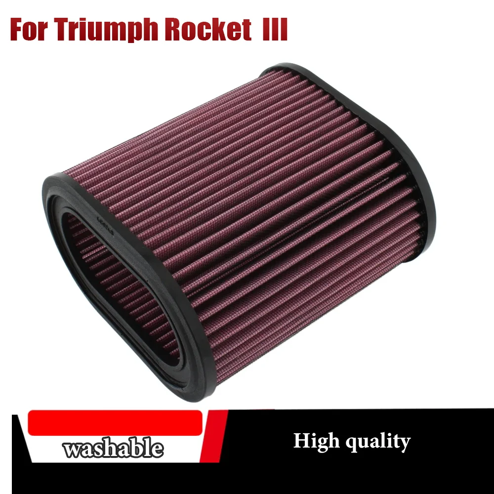 

Motorcycle Air Filter For Triumph Rocket III Roadster 2294 Classic Tourer Touring Roadster ABS 2294 TB-2204