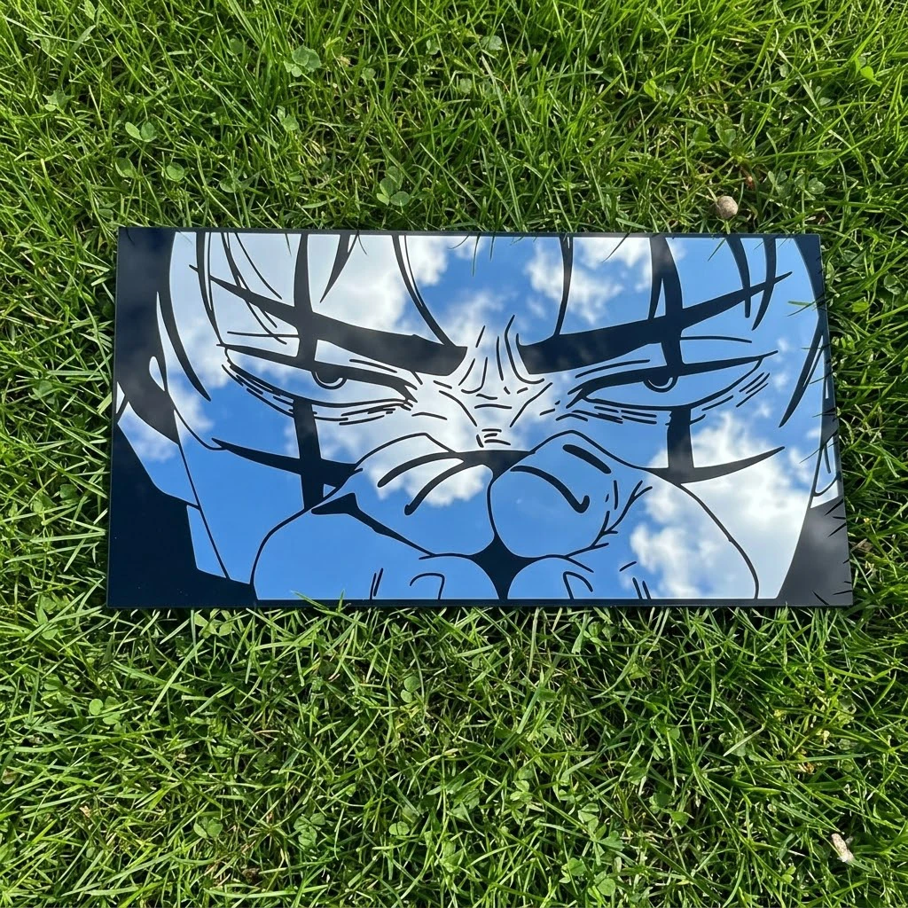 

Jujutsu Kaisen Choso Irregular Shape Anime Mirror Acrylic Wall Art for Room Decor, Birthday Gift for Fans