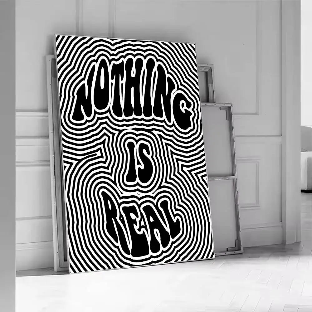 Funny MEME Popular TEXT Art Poster Decorative Wall Art Stickers Mural Photo Print for Home Living Room Hallway Decor