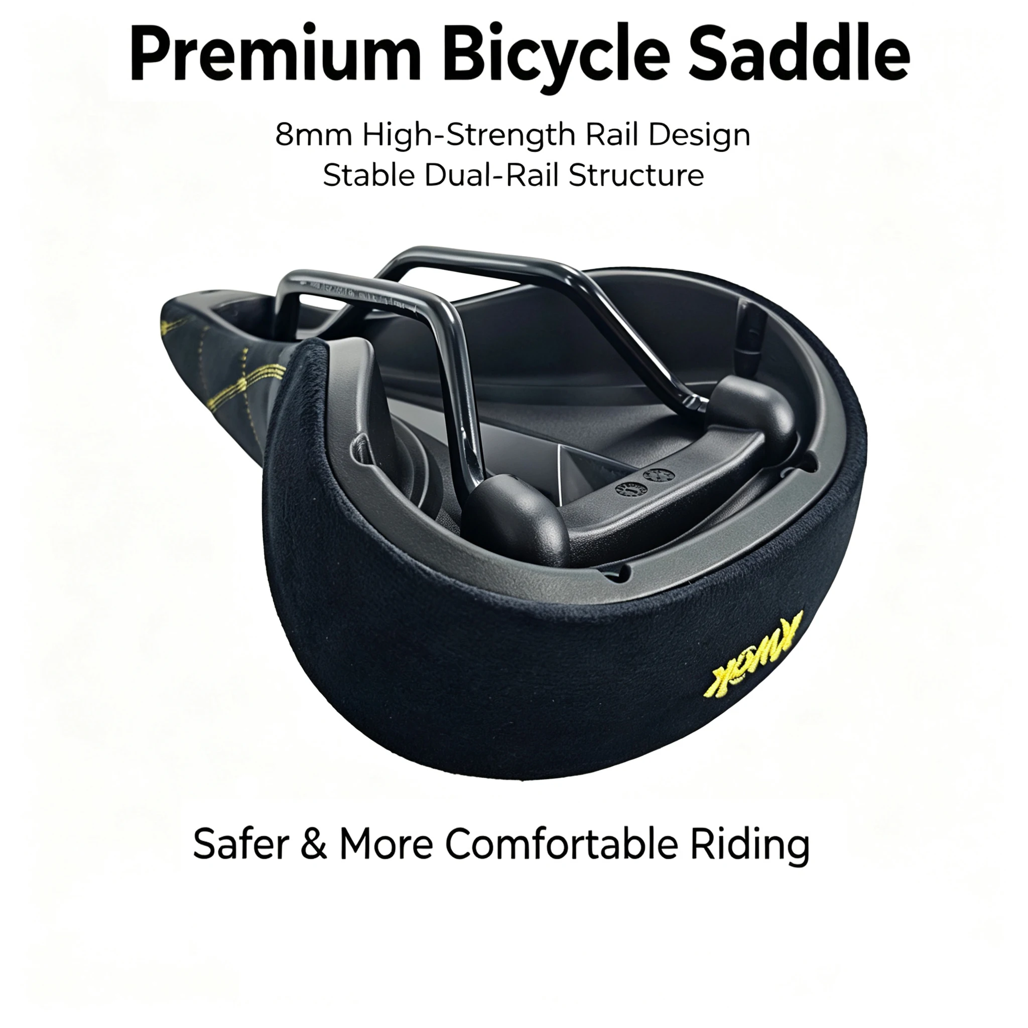BMX-Sattel BMX-Fahrradsattel MTB Dirt Jump Fahrradsitz Freestyle Racing Cruiser Fasergewebe Ultraleicht Komfortable Fahrradsättel – Detail 8