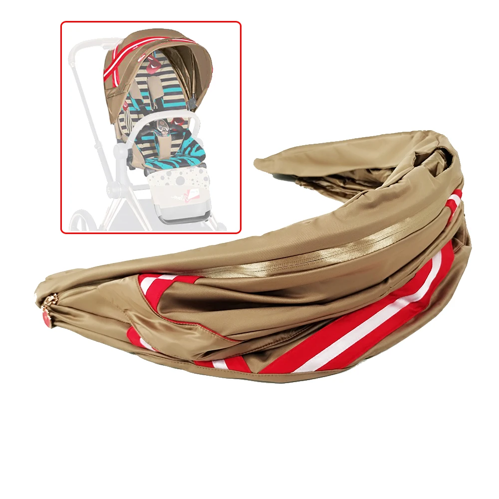 Baby Buggy Fabric Roof For Priam 3 E-Priam Seat Pack Part One Love Type Multi Colorful Sun Canopy Replace Sunshade Accssories