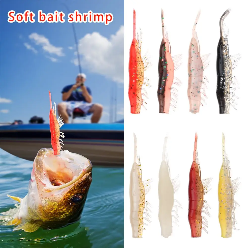 Gambas Rockfishing Gambita Lure Biting Shrimp Swimbait Fishing Lure Silicone Bait