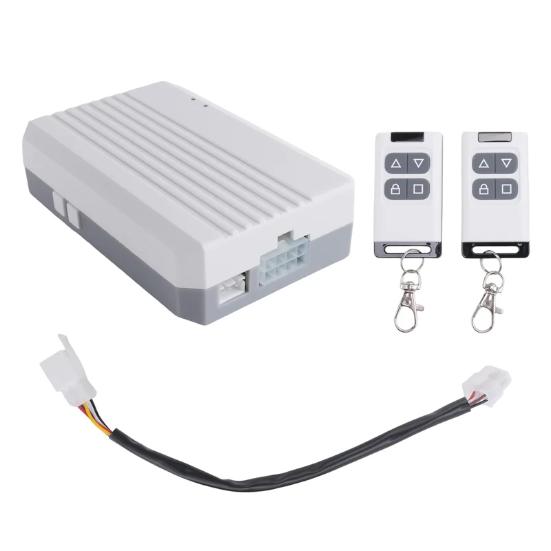 【Flash-Deal!】Universal 433Mhz Remote Control Garage Door Wireless RF Switch Controller Receiver Works Rolling Shutter Tubular Mo