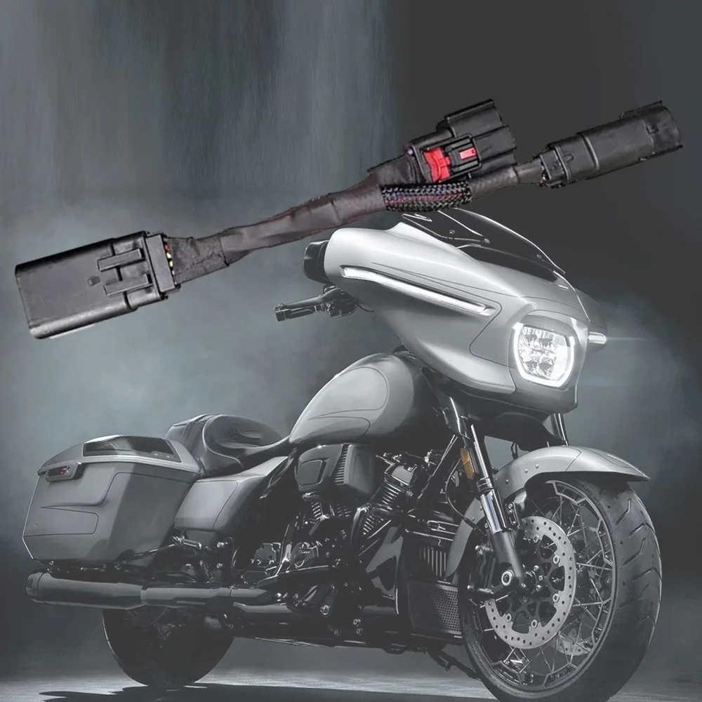 

Motorcycle Tour Pack Light Wiring Harness 67801128 67801129 For Harley-Davidson CVO Street Road Glide ST 2023-2024