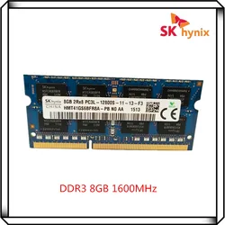 SK Hynix DDR3 8GB 2Rx8 12800S  PC3L 1600MHz SO-DIMM RAM Notebook laptop memory