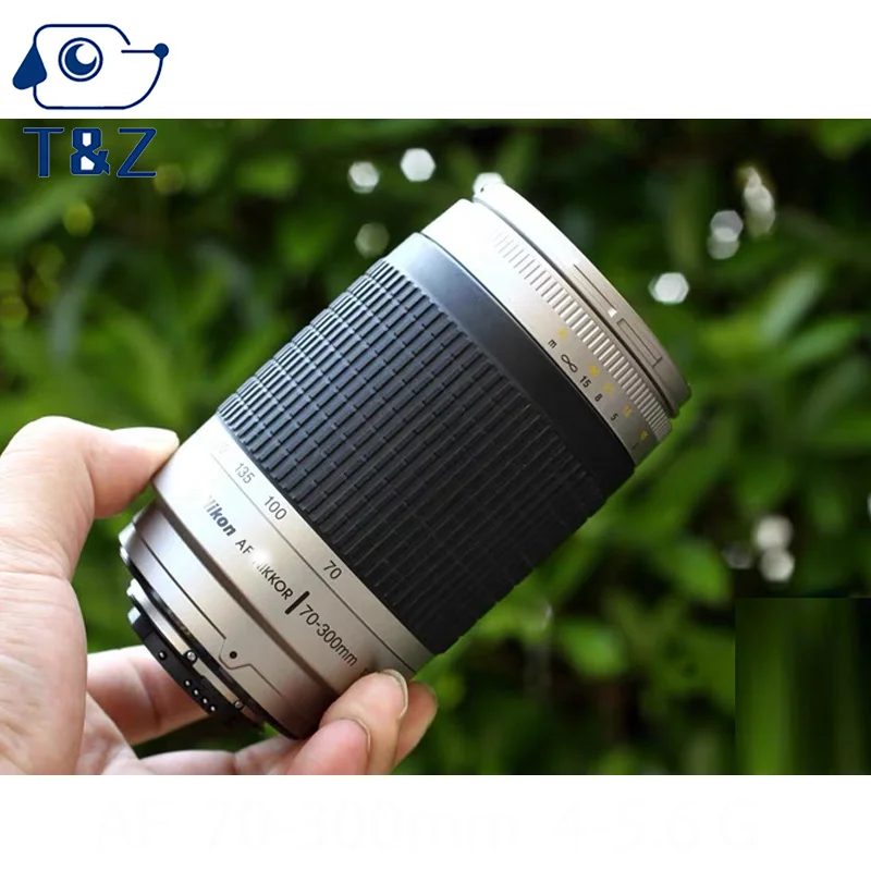 98% New Original AF 70-300mm 4-5.6 G Lens Autofocus For Nikon Camera DSLR F-mount AF 70 300mm 4-5.6 G Auto telephoto Zoom Lenss