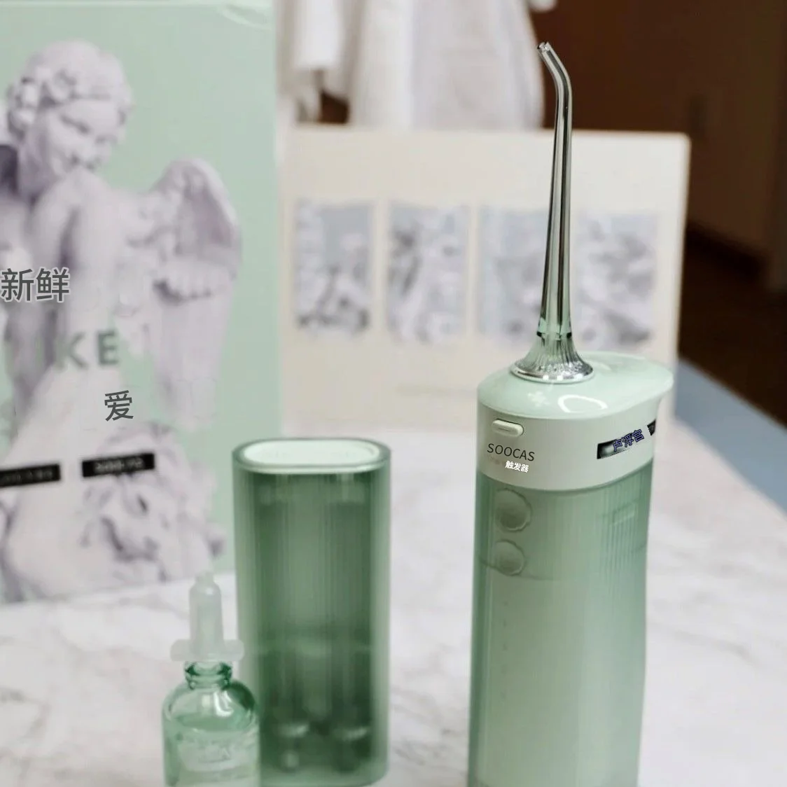 لخزان المياه المحمول Soocas W1 مع خزان مياه قابل للإزالة قابل لإعادة الشحن، مناسب للأطفال والاستخدام المنزلي، وتقويم الأسنان #5