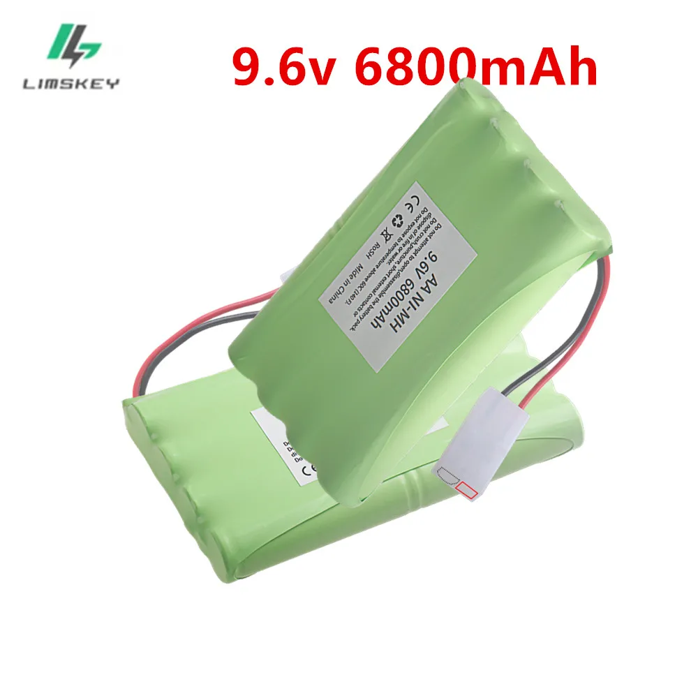 New 6800mah 9.6v NiMH Battery For Rc toy Car,Tanks,Trains,Robo, Boat,Gun, Ni-MH AA 2400mah 9.6v Rechargeable Battery and Charger