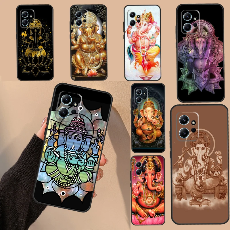 Ganesh Elephant God Case For Xiaomi Redmi Note 12 Pro 8 9 10 11 Pro 12S 10S 11S 9S Redmi 12C 10A 9C 10C Cover