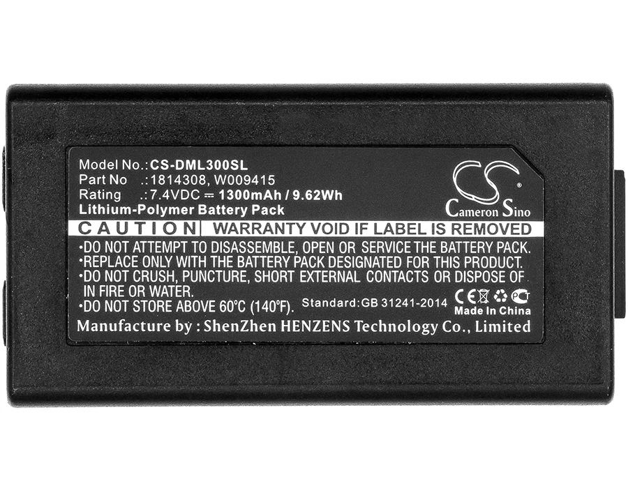 Portable Printer Battery For DYMO 1814308 643463 W009415 XTL 300 LabelManager LM-500TS Wireless PnP Mobile Label Maker 1982171