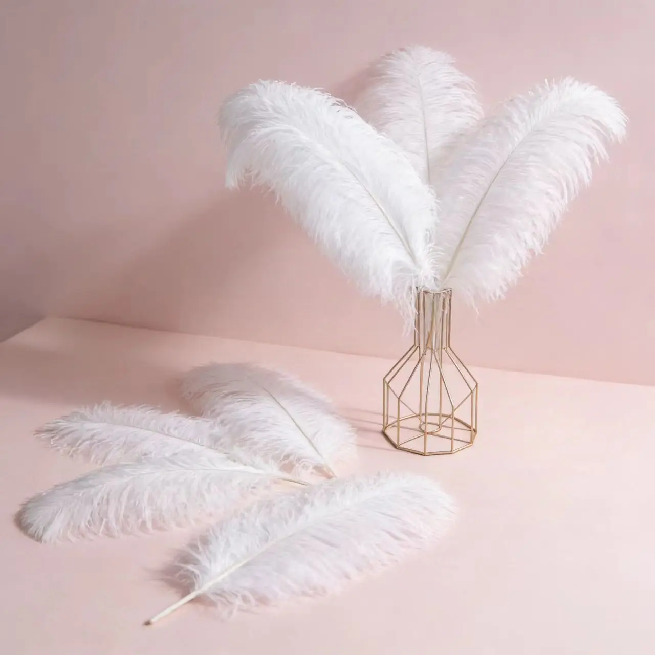 

100pcs Colorful Ostrich Feather 6-20inch 15-50cm for Wedding Decor Centerpieces Crafts Party Carnival Handicraft Accessories