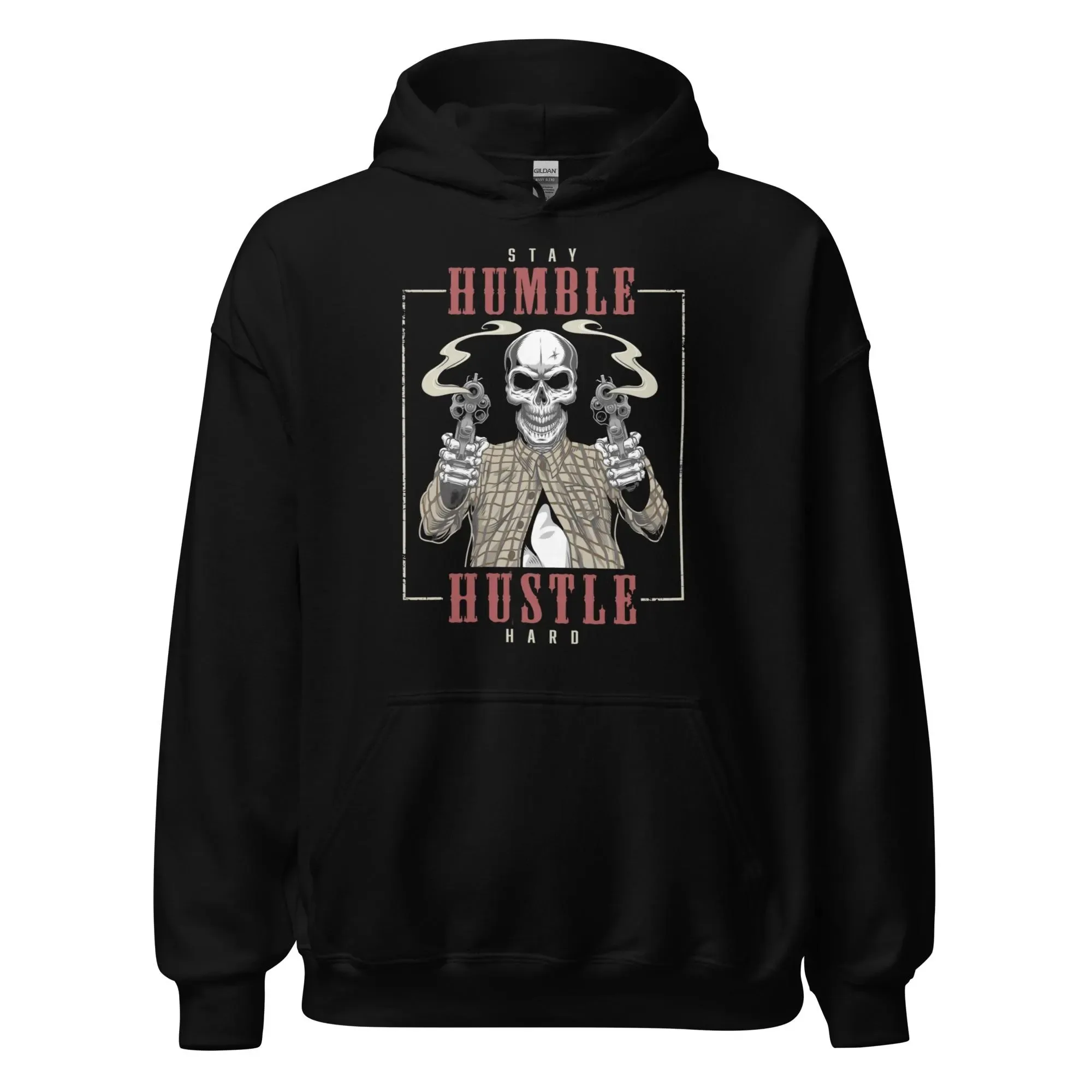 

Autumn and Winter "Stay Humble Hustle Hard" Street - Trendy Cotton Hoodie, Stylish Motivational Sweatshirt