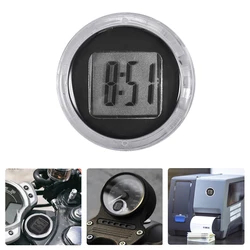 Reloj Digital impermeable para motocicleta, Mini reloj para salpicadero de coche, barco, bicicleta, hogar