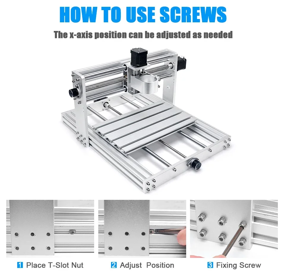 3018 MAX Y-Axis Extension Kit For Upgrade 3040, 3018 Max Accessories For CNC Router, 3018 Max Engraving Milling Machine.