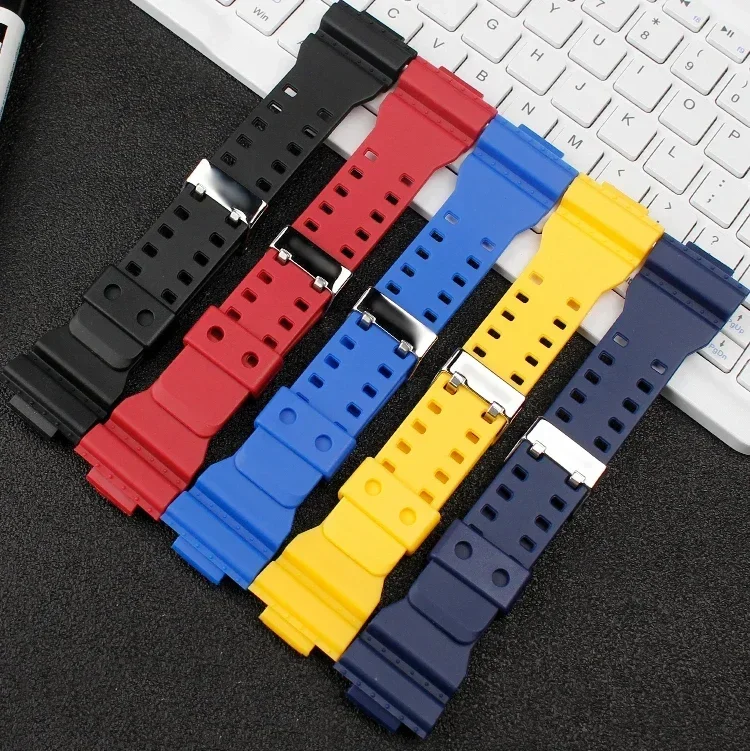 High Quality Silicone Strap for Casioak GA-110 GA100 GD120 Rubber Watchband with Watch Case Rubber Watch Strap Watch Serise