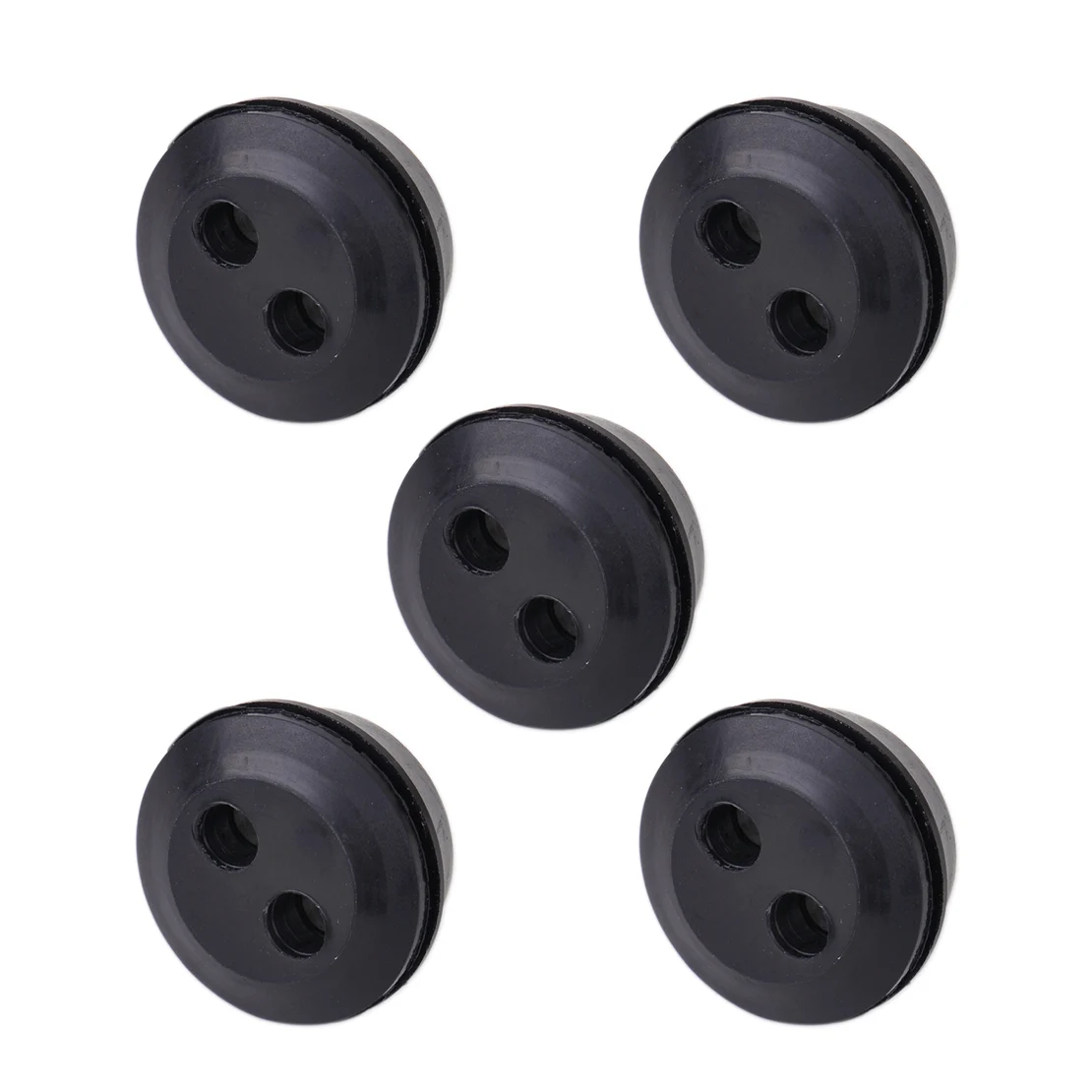 LETAOSK 5Pcs 2 Hole Fuel Gas Tank Line Grommet Replacement Fit for String Craftsman Trimmer Lawn Mower Chainsaw