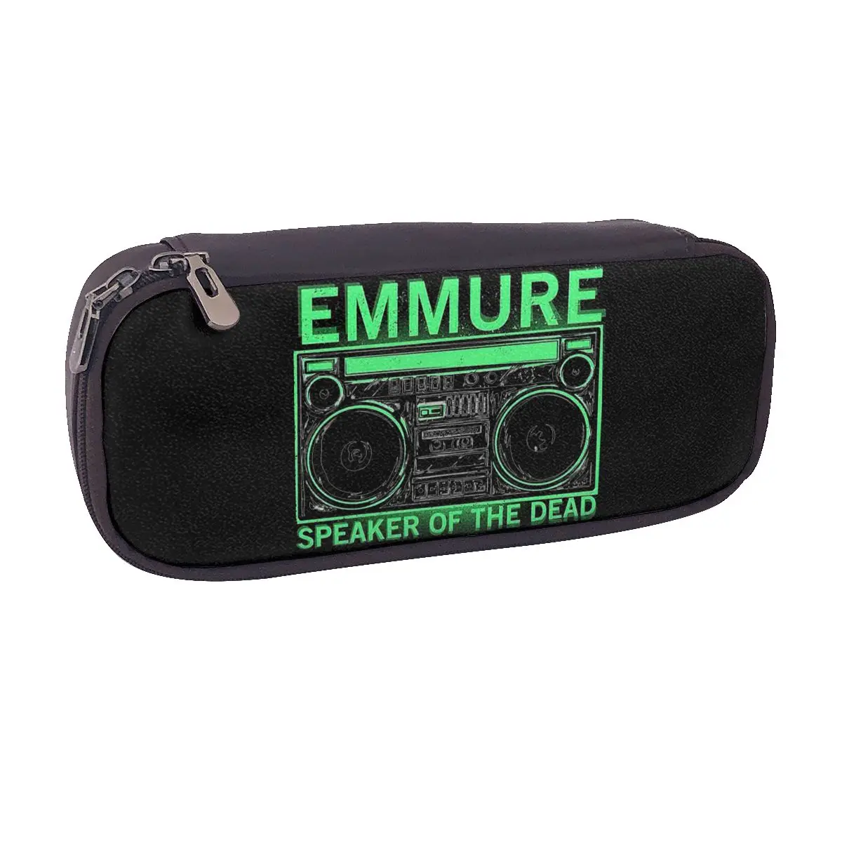 Emmure Speaker Of The Dead Leather Pencil Case for Boy Girl School Pen Box Pencil Bag Stationery Supplies Pen Holder Bag