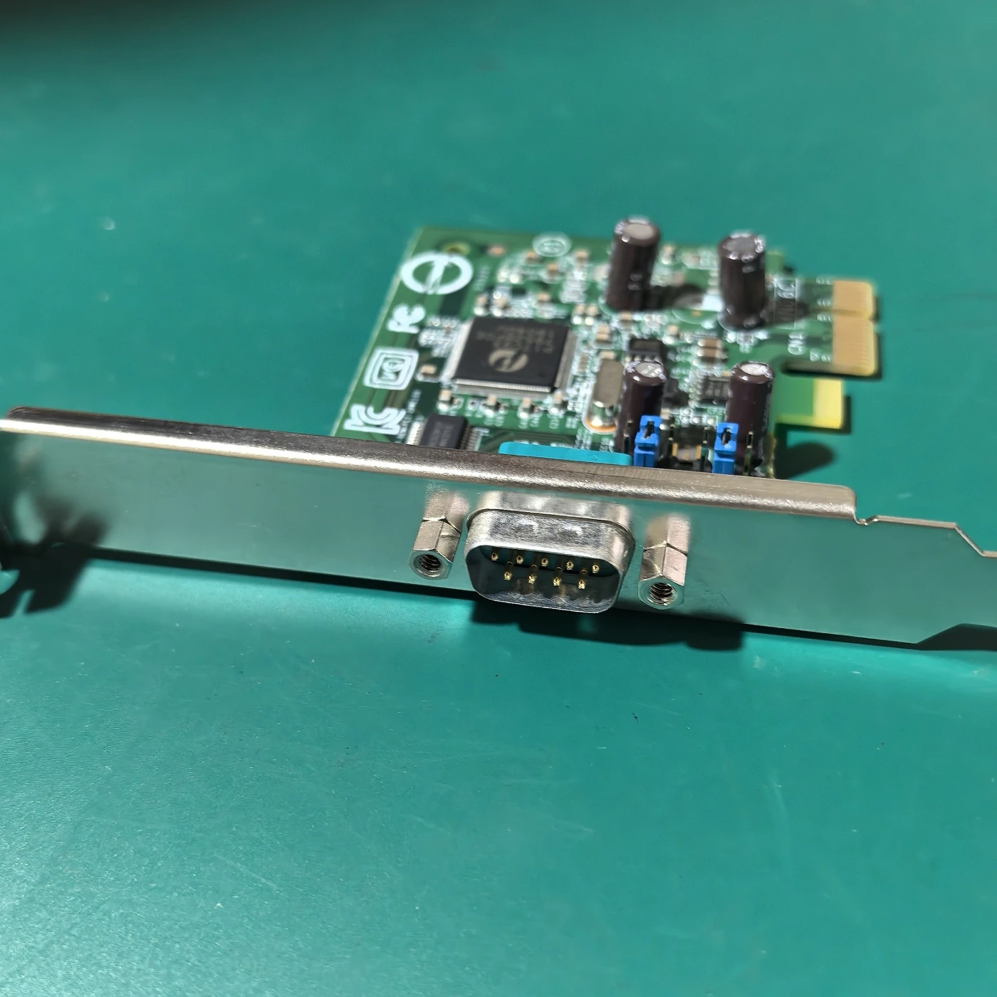 For Dell T3630 T3640 T3650 Workstation 9 Pin RS232 PCIE Serial Card New 7PHFC