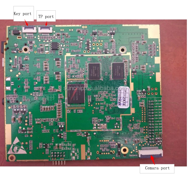 Z05 Android network WIFI industrial ARM Board Papan Digital Signage