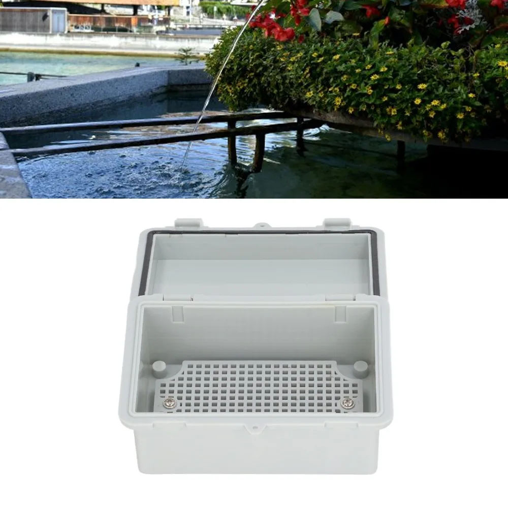 

150×100×70mm Waterproof Electrical Box Grey Plastic Clip Junction Box With bottom plate Electrical Enclosure